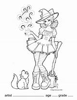Coloring Witch Glinda Good Pages Wicked Getcolorings Musical sketch template