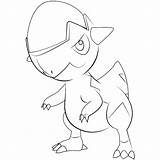 Coloring Cranidos Pages Pokemon Go Xcolorings 55k Resolution Info Type  Size Jpeg sketch template