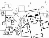 Minecraft Coloring Pages Sheep Skeleton Wolf Printable Enderman Steve Mindcraft Color Print Armor Sheets Creeper Diamond Getdrawings Getcolorings Pdf Wither sketch template