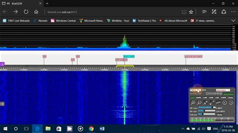 new university of victoria british columbia canada web sdr available using kiwi sdr receiver