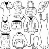 Clothes Pages Surfnetkids Preschoolers sketch template