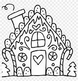 Gingerbread House Coloring Pages Color Kids 1224 sketch template