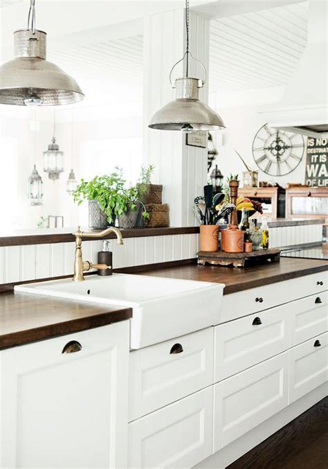 white farmhouse kitchen cabinet design homemydesign