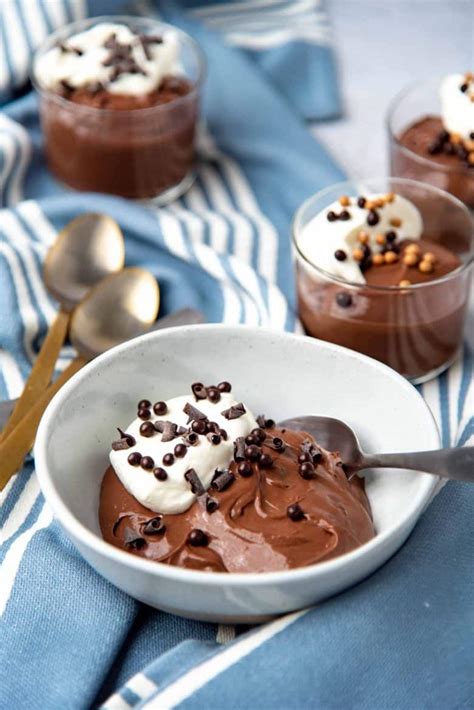 creamy chocolate pudding recipe the flavor bender