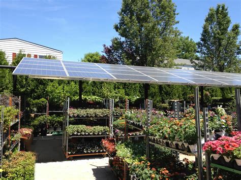 garden center powered  solar energysage