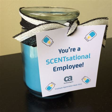 youre  scentsational employee scented candle fun easy  inexpensive employee