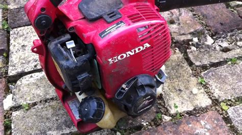 honda hhb hand held blower review handy leaf blower youtube