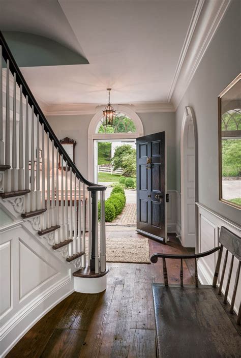 colonial foyer images  pinterest stairs entry hall