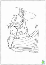 Dinokids Pocahontas sketch template