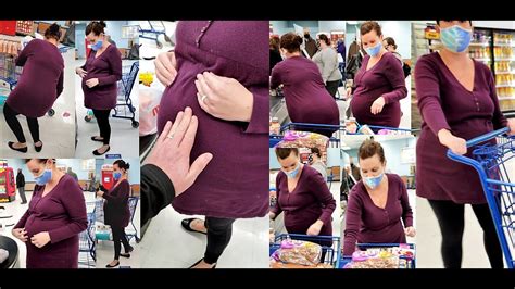 Round And Ripe Pregnancy Candid Belly Rub Youtube