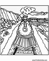 Tracks Bnsf Getdrawings Designlooter Coloringhome sketch template