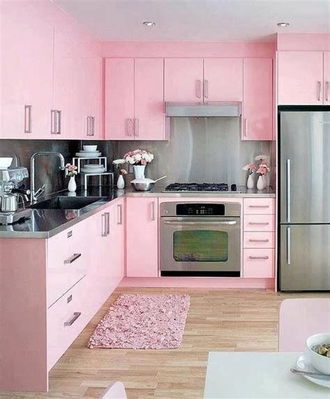 cute pink kitchen design ideas  inspirations