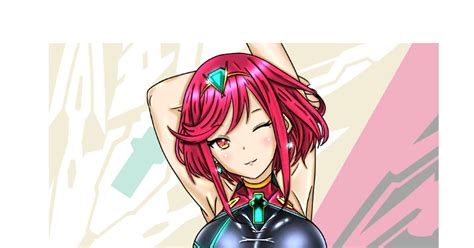 marshmallow breasts breasts large breasts pyra‘s new armor pixiv