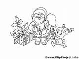Weihnachtsmann Ausmalbild Malvorlage Titel sketch template