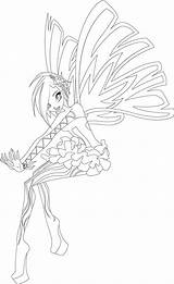 Winx Coloring Sirenix Tecna Pages Club Daphne Icantunloveyou Color Print Fairy Deviantart Template sketch template