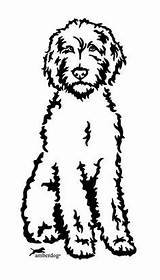 Labradoodle Drawing Clipart Dog Doodle Goldendoodle Silhouette Australian Clip Cockapoo Puppy Google Animal Coloring Bernedoodle Pages Drawings Cockerpoo Poodle Golden sketch template