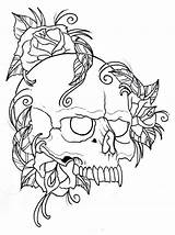 Totenkopf Skull Ausmalbilder Calavera Dibujar Malvorlage Calaveras Skulls Diseños Erhältlich Verschiedene Schwierigkeitsstufen Hombres sketch template