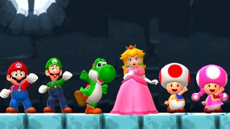 Super Mario Run All Characters Vs Bowser Youtube