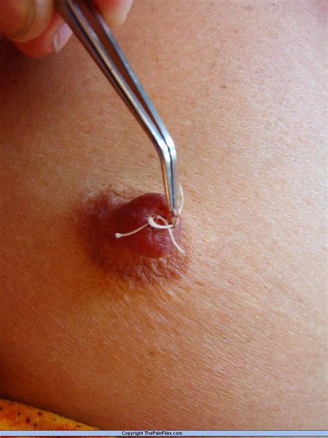 clit nipple pierced self hot nude 18