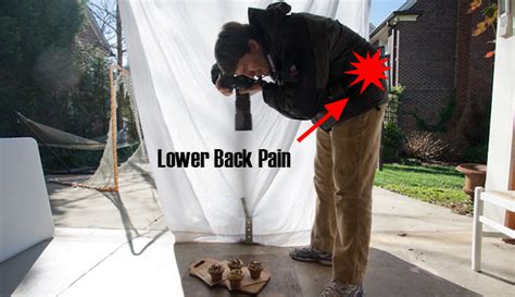 shooting overhead save your back with a tripod arm fstoppers