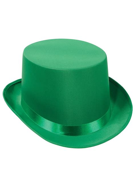 adult green costume top hat