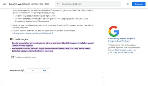 google docs inloggen zonder gmail