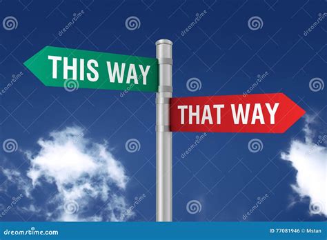 road sign stock photo image  direction