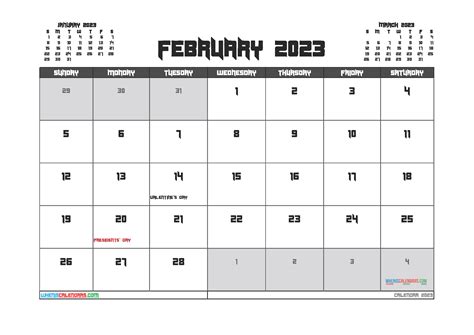 february days  list   perfect popular review  calendar