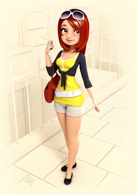 25 creative and beautiful 3d cartoon character designs examples