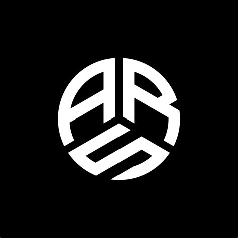 ars letter logo design  white background ars creative initials letter logo concept ars