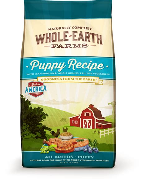 earth farms puppy recipe dry dog food  lb walmartcom