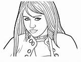 Montana Hannah Coloring Draw Pages Netart Drawings Visit Female Color sketch template