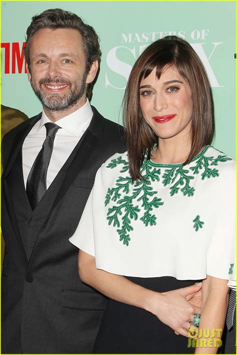 full sized photo of lizzy caplan michael sheen masters of sex nyc