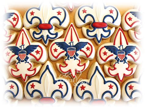 pin  gina miller  eagle scout  boy scout cookies sugar cookie