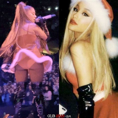 ariana grande s plump ass and porn music video for christmas