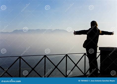 feeling  stock image image  mist alive mountains