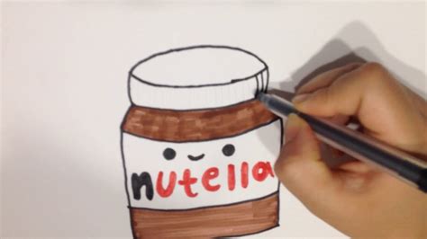 draw  color  nutella jar  kids youtube