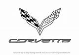 Corvette Logo Draw Drawing Lamborghini Logos Step Outline Brand Drawings Drawingtutorials101 Tutorials Aventador Logodix Previous Next Paintingvalley sketch template