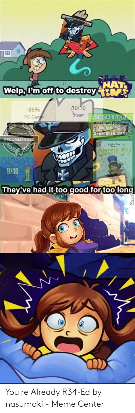 🔥 25 Best Memes About A Hat In Time R34 Meme A Hat In Time R34 Memes