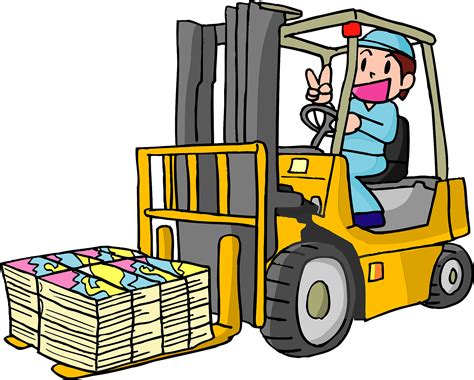 forklift clipart transparent png hd yellow illustration forklift clip art library
