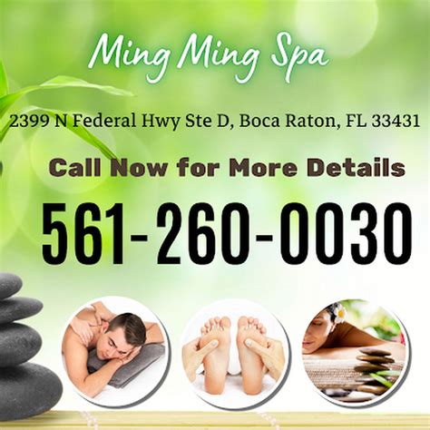 ming ming spa massage spa  boca raton