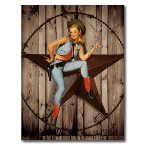 barn wood texas star western country cowgirl postcard vintage country and country fashion