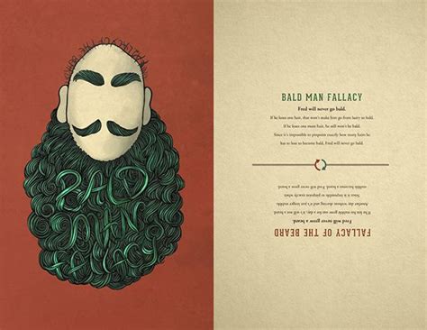 student work logical fallacy posters  behance logical fallacies