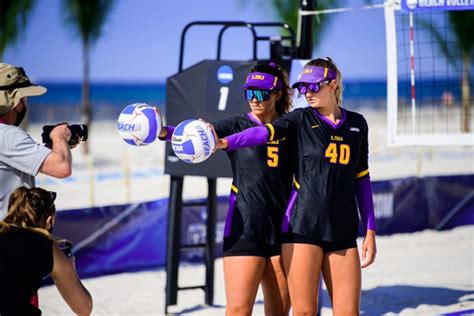 lsu beach volleyball hopeful for ncaa championship support