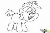Snips Pony Little Friendship Magic Draw Coloring Drawingnow sketch template
