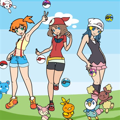 pokemon girls dress up fun online game games haha