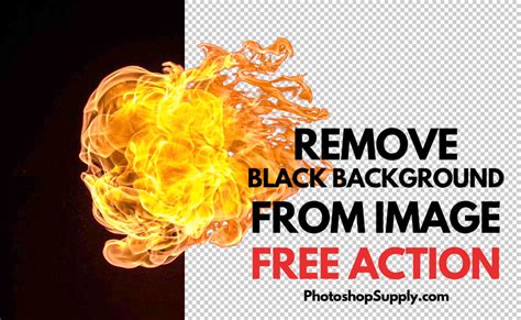 remove black background photoshop photoshop supply
