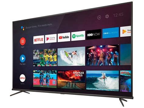 Smart Tv 4k Led 55” Tcl 55p8m Android Wi Fi Bluetooth Hdr