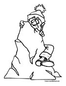 climb coloring coloring pages