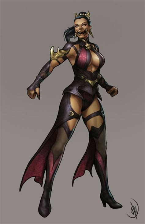 Mkx Princess Mileena Costume Concept Mortal Kombat